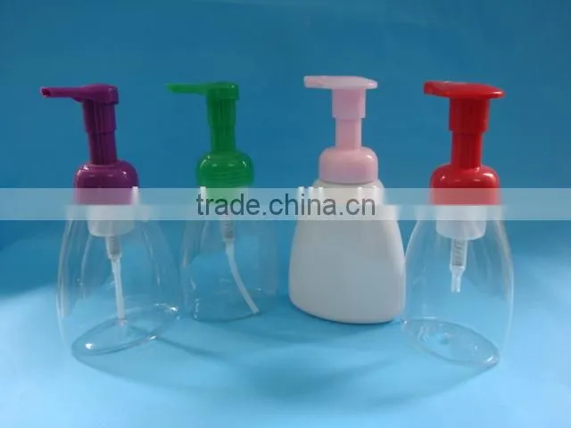 plastic foaming bottle, plastic foaming pump bottle