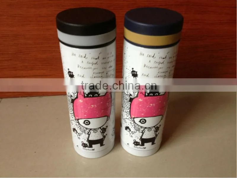 Fashionable design stainless steel vacuum bullet type flask