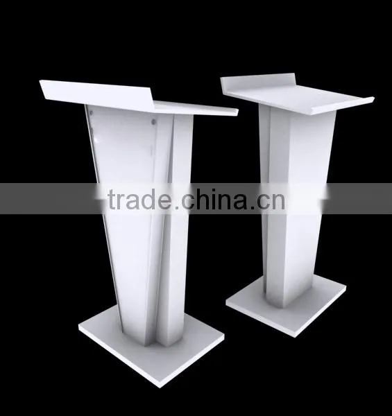 White acrylic lectern podium on sale