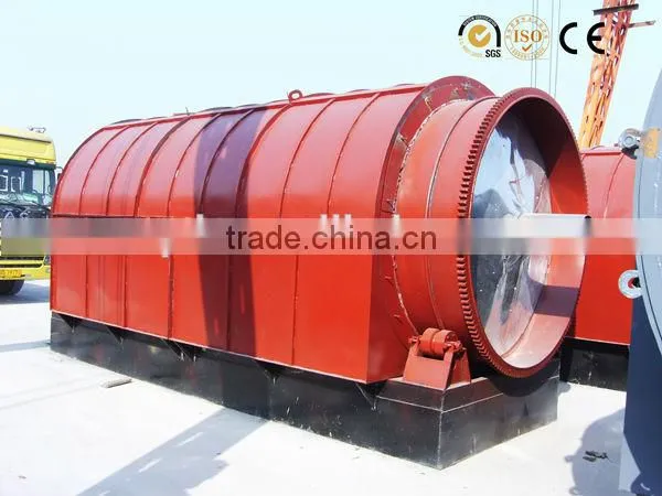 Best quality equipment waste tyre pyrolysis plant
