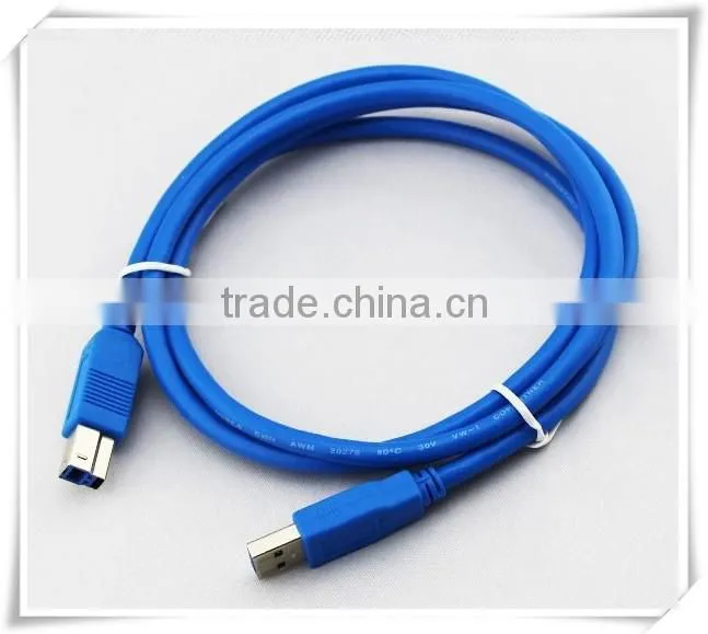 High Speed USB 3.0 A Male to B Male Printer Scanner Cable