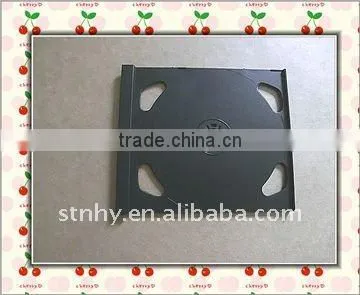 10.4mm double black tray clear CD case