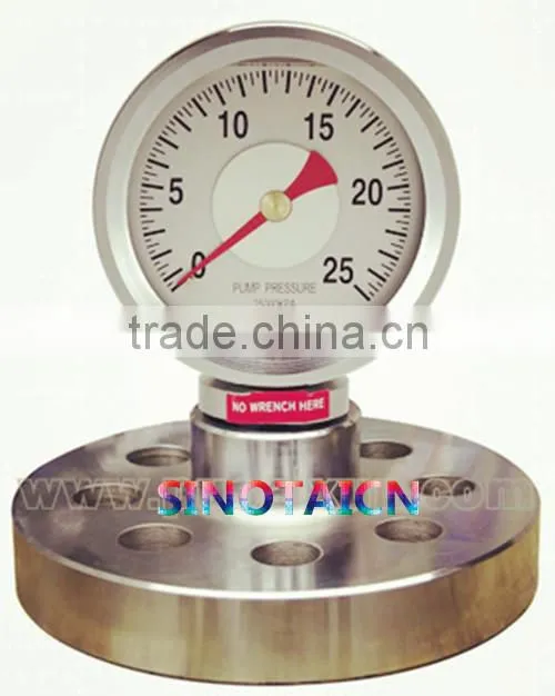 Come buy!! Type D and F Flanged Pressure Gauge from China supplier