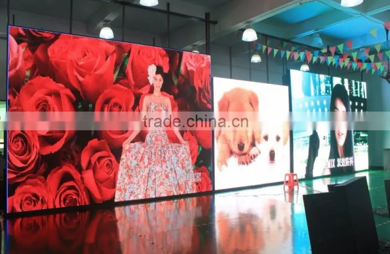 40X9 inch full-color RGB LED sign wireless and usb programmable rolling information P3 indoor led display screen