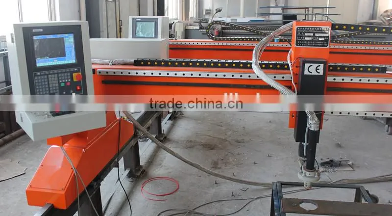 Automatic cnc gantry cut 100mm type plasma cutter for thick metal