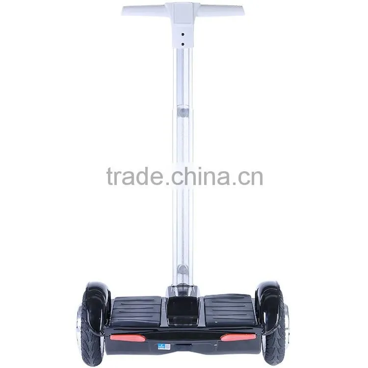 2 wheel electric standing scooter Handle bar Hoverboard samsung battery hands free balance scooter
