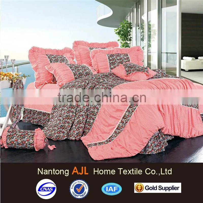 2015 100% cotton Korea new product printed hometextile fabrics