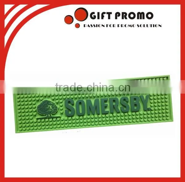 Promotional Soft Rubber Customized Bar Mat