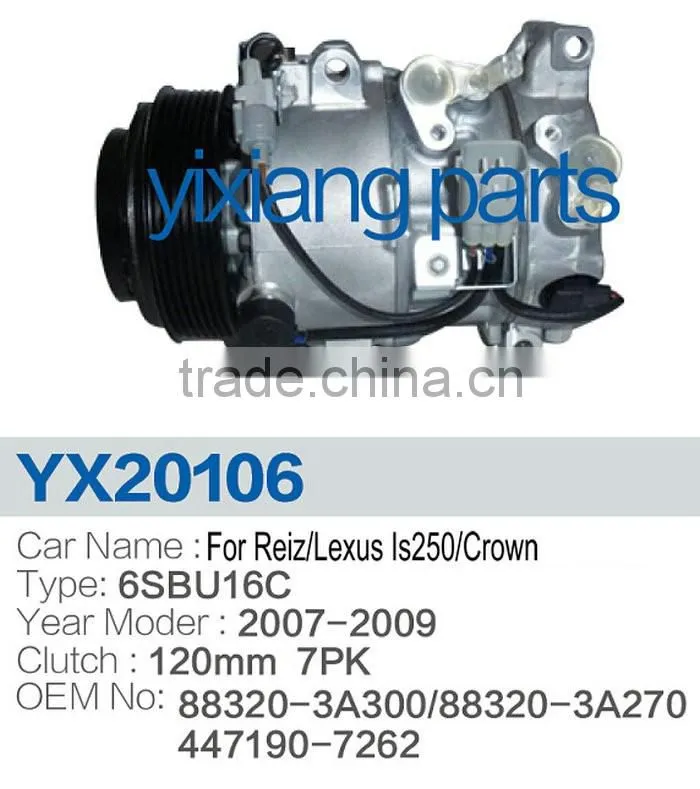 Adjustment 6SBU16C Electric Air Conditioner Compressor For Sale