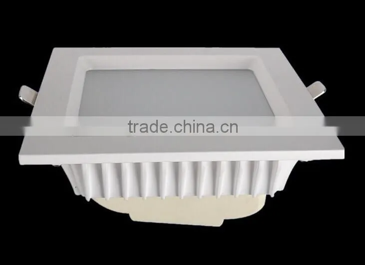 30w 8inch square/round white SMD led recessed downlight 3000K 4000K (TongDa)