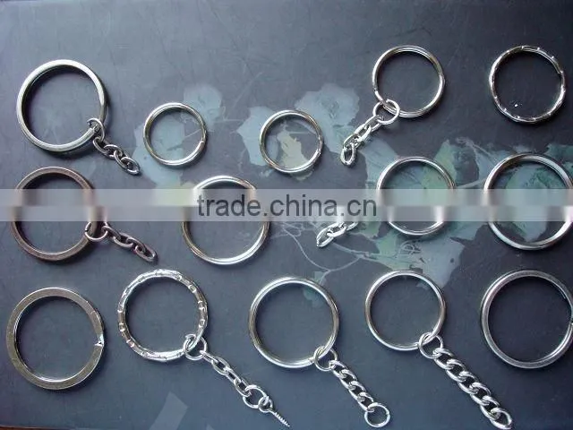 Key Rings with Chains