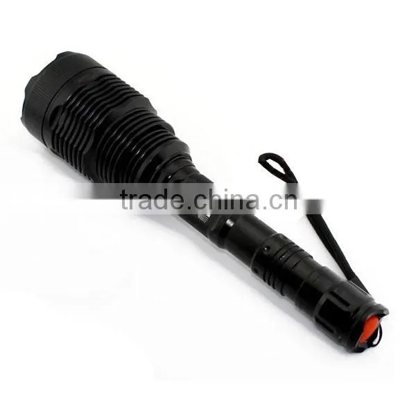 1145 10W High power T6 LED tactical flashlight 500lumen police flashlight torch