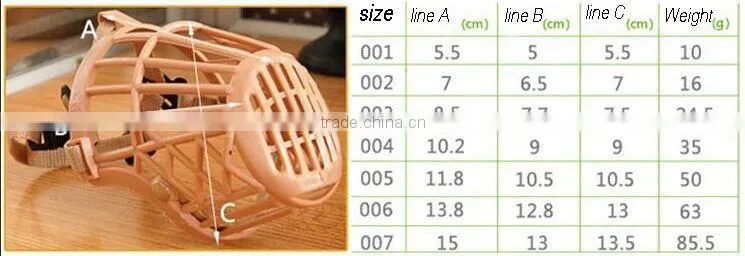 Dog Muzzle Anti-Bite Pet Training Mouth Cover Dog Product