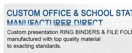 Popular eco-friendly fc A5 paper cardboard file folder