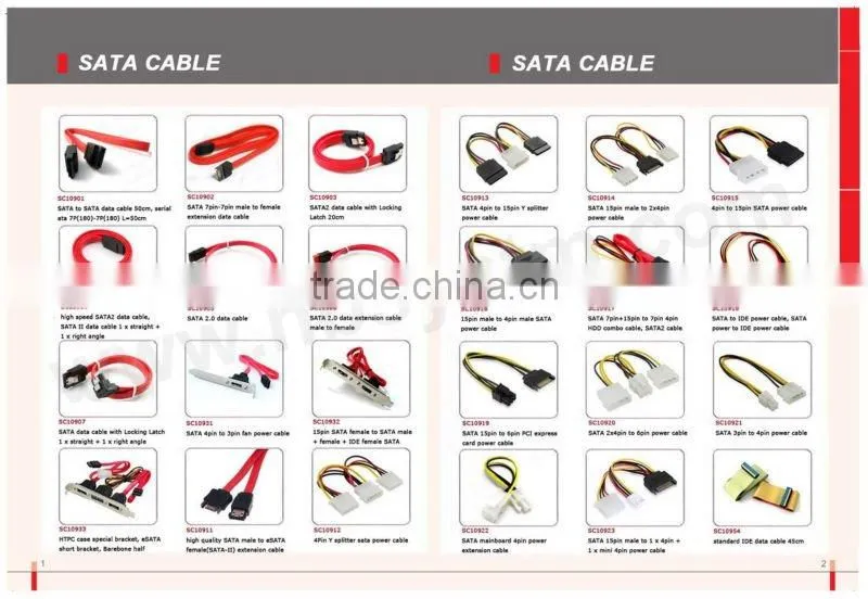 SATA 2.0 data cable