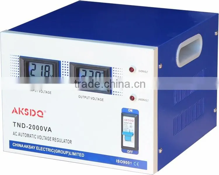 2016 New Type LCD Digital Single Phase Smart Motorcycle Automatic Voltage Stabiilzer Regulator Jingkesai
