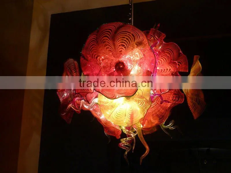 hand made dishing glass chandelier XO GLASS chandelier xo-201131 Elegant Bowls Chandelier and beautiful multi color chandelier