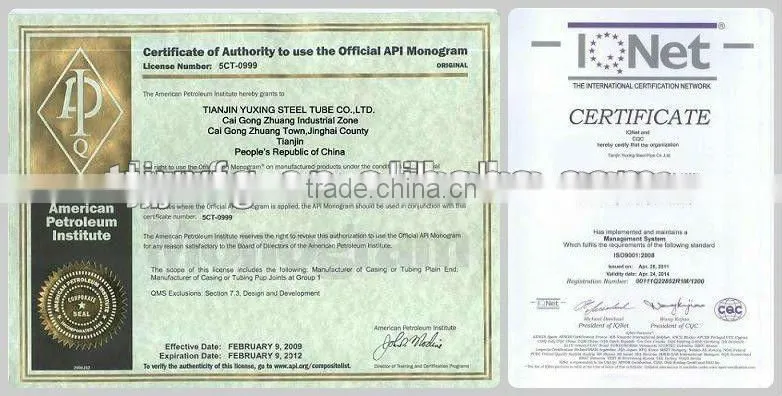 ASTM A53 Gr. B/API Steel Pipe/BLACK steel pipe/SML steel pipe china