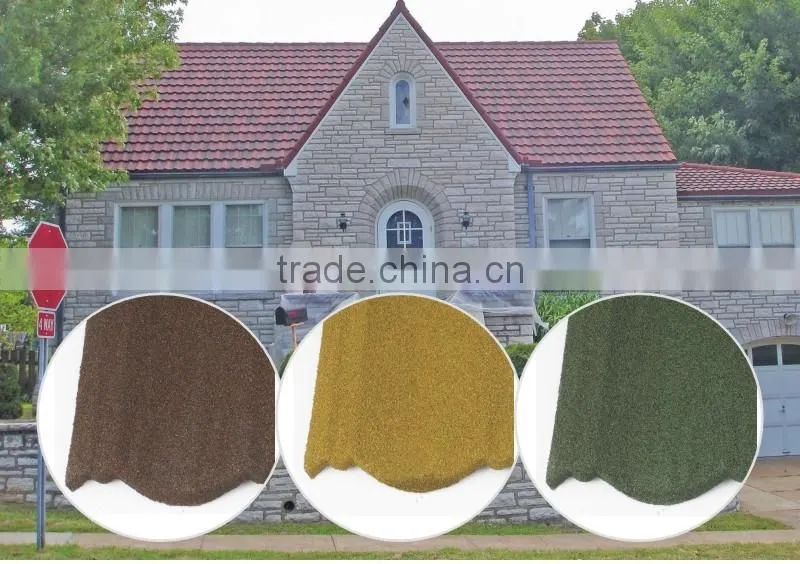 stone coated roof tile