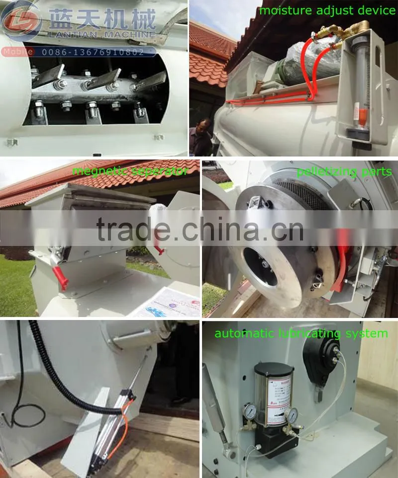 CE ISO Horizontal Ring Die Biomass Wood Pellet Mill/ Wood Pellet Making Machine Price/ Sawdust Wood Pellet Machine Price