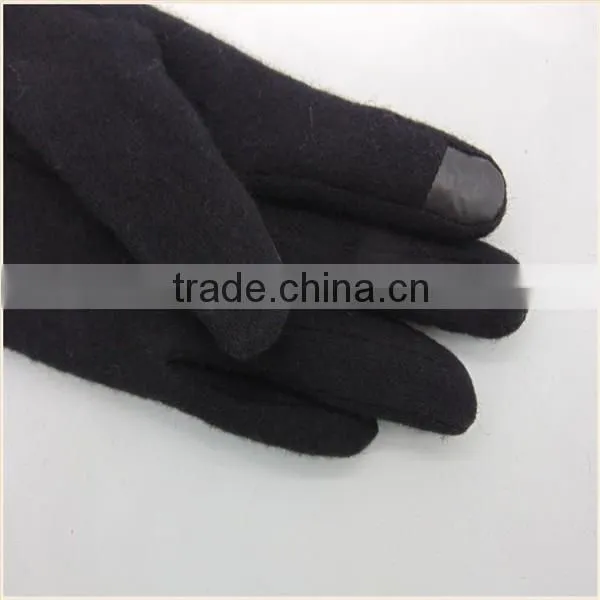 China Supplier Pink Wool Gloves Cashmere Gloves