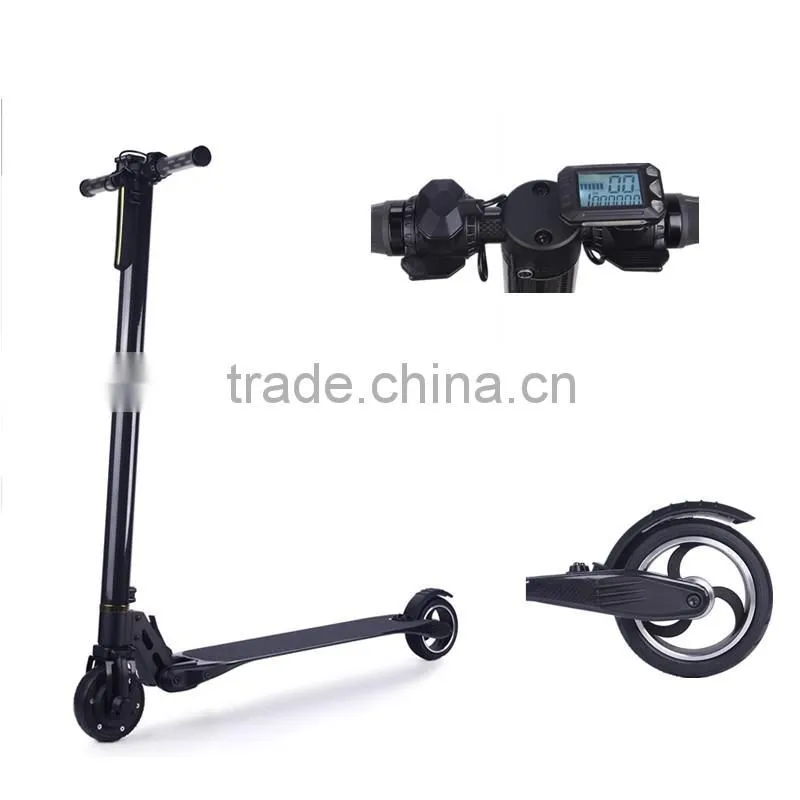 portable foldable carbon fiber bike 6.3kg lightest electric scooter moter skateboard