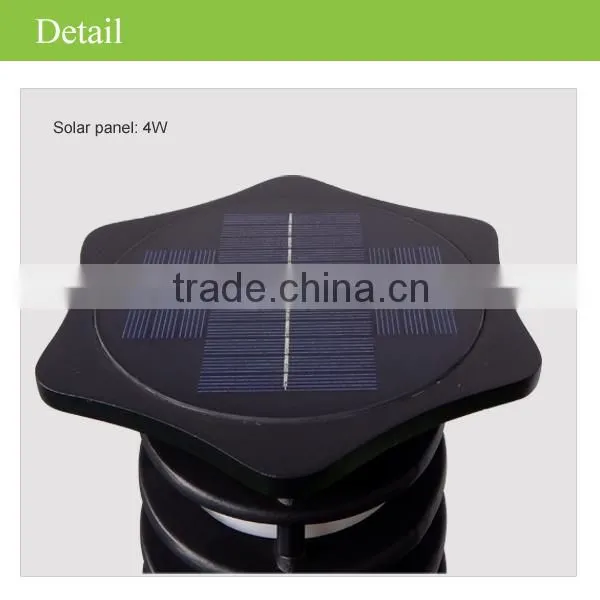 JR-CP48 High quality solar powered garden solar light led solar garden light