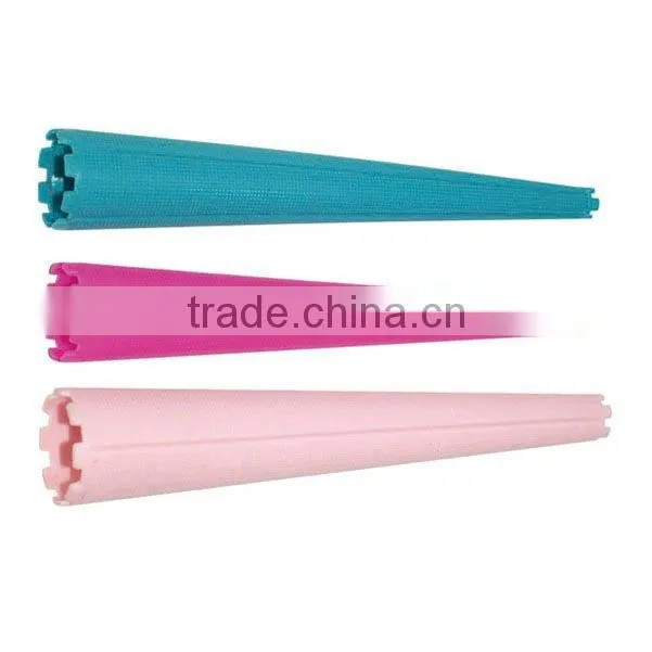 Professional salon plastic hair rods O127