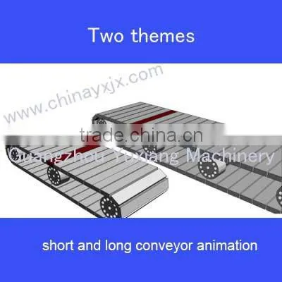 Hot sale stepless speed adjustment transport conveyor