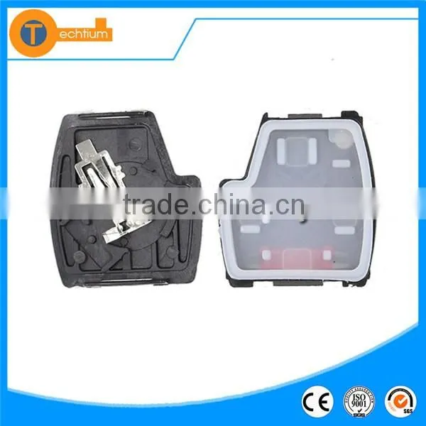 ABS Remote key shell without panic key pad without blade blank key for honda crv