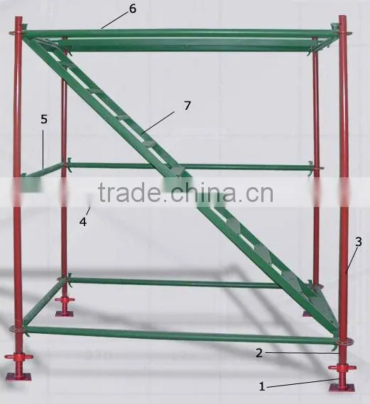Painted/ Power Coated Ringlock scaffolding System