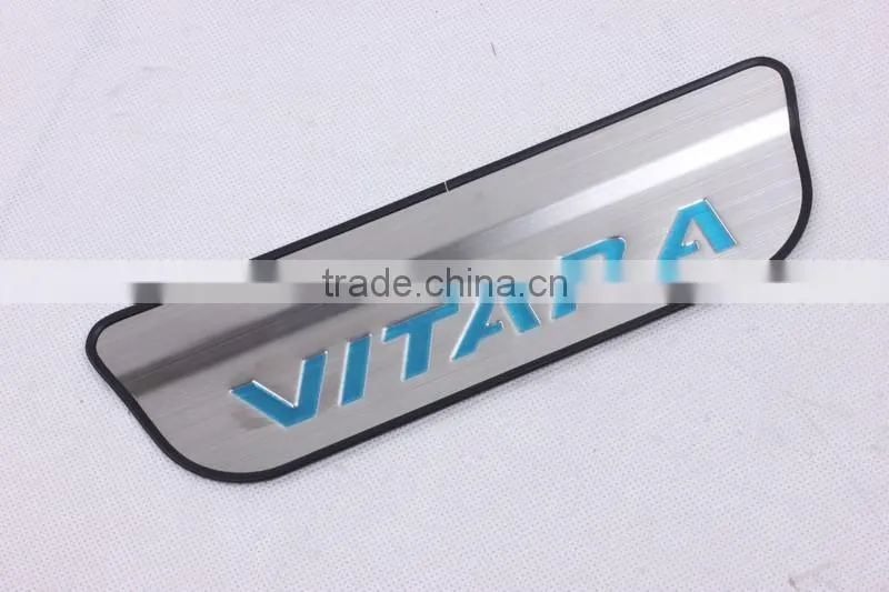 For Suzuki Grand Vitara Accessories 2016 2017 ABS Chrome Door Scuff Sill Plate 4pcs