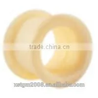 print flower acrylic ear plug jewelrys