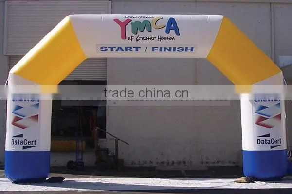Branded special heart shaped inflatable wedding arch