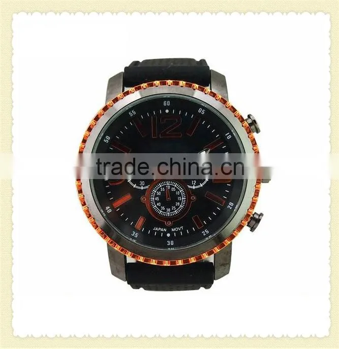 Doris Watch model alloy case men sport silicone watch popular products