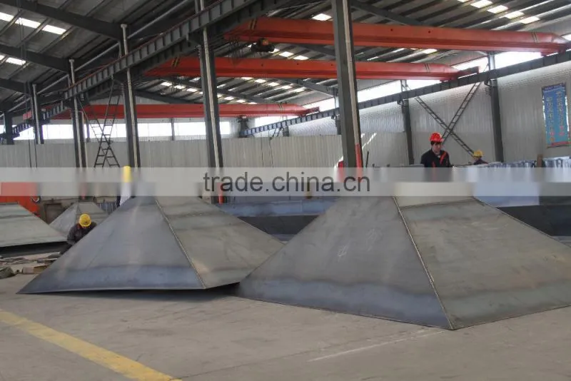 PLD4800 aggregate batcher 4 bins for big concrete batching plant Dubai