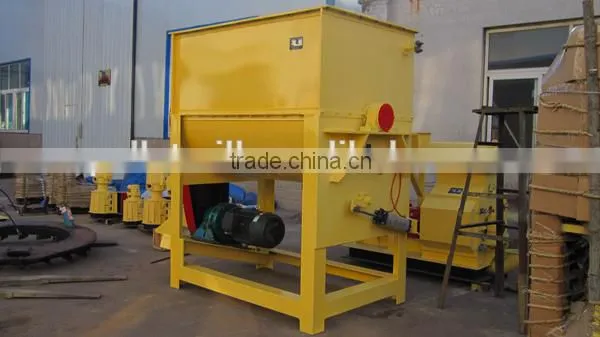 single-shaft SHJ1000kg/batch poultry feed mixer/poultry feed mixing machine