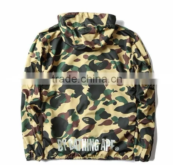 Popular Orange Windbreaker Jacket