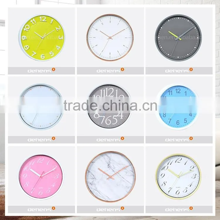 DEHEN New design plastic wall clock