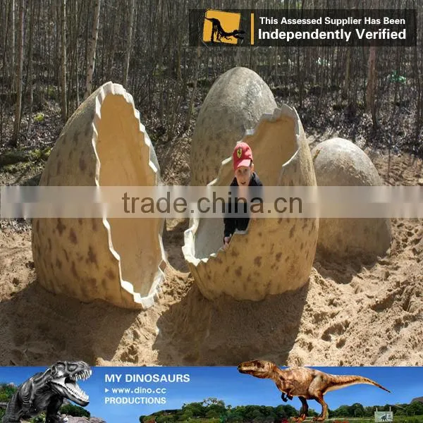 My-dino diy dinosaur egg children plyground fiberglass dinosaur