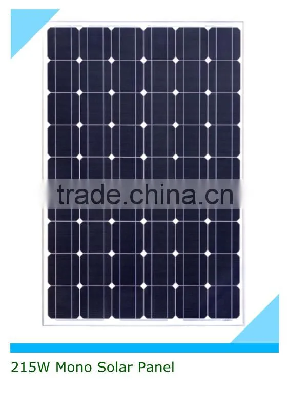 215W Mono Solar Panel
