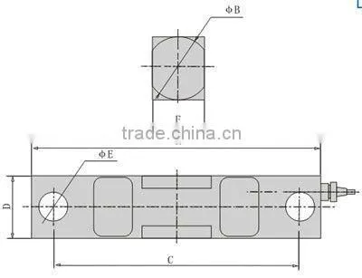 Bridge type load cell ZH-CZL140 New!