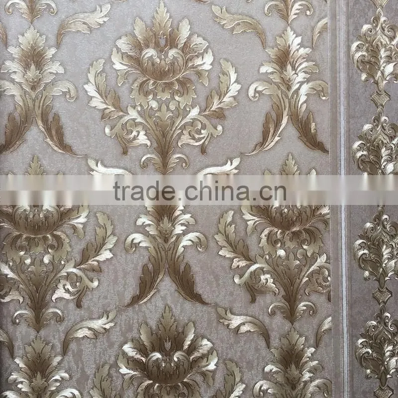 Korea modern flower pvc wallpaper