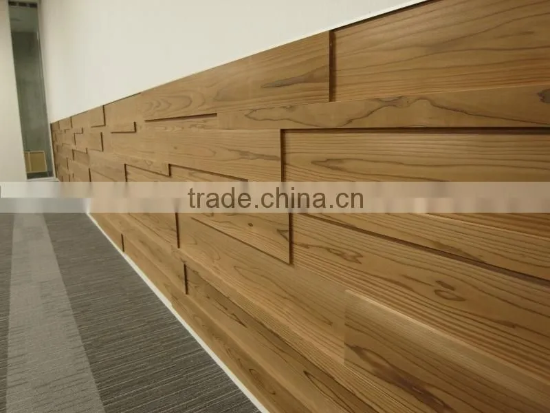 High Quality Thermowood for Exterior Wall Panel