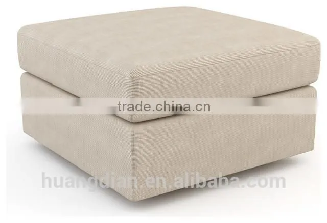 square sex fabric ottoman living room furniture OC7043