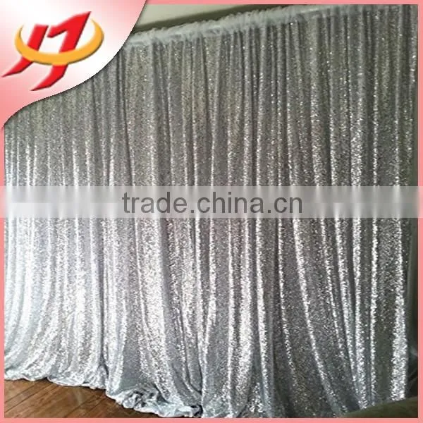 Decoration Silver Sequin Backdrop Background For Wedding/Birthday