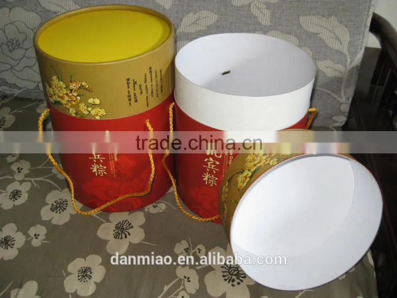 Eco-friendly Natural Custom Package OEM Print Labeling Paper Tube for food