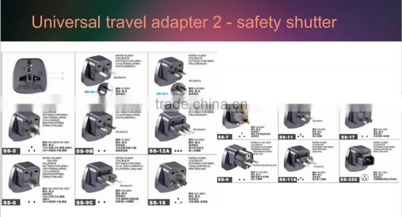 Top selling us 2 flat pin plug power cord plug electric plug