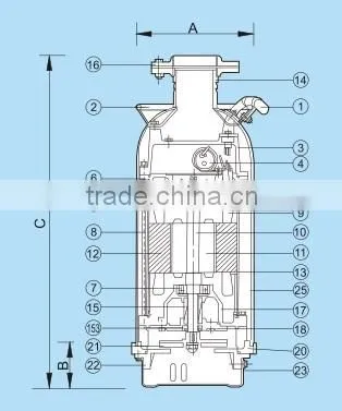 Submersible Contractor Pump KT-532L