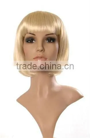 100% Virgin Silk Top Natural Blonde Jewish Wigs